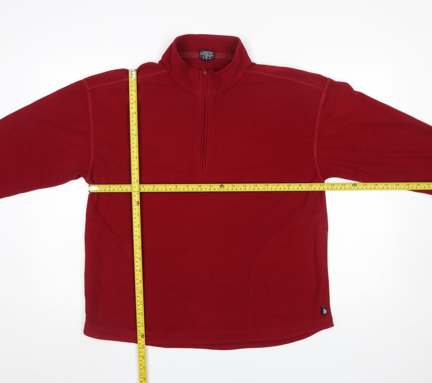 Womens UK Size 16 Tiso Red Pullover Sweatshirt