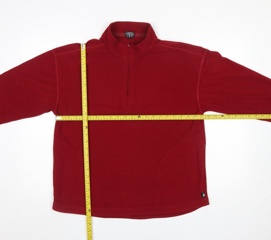Womens UK Size 16 Tiso Red Pullover Sweatshirt