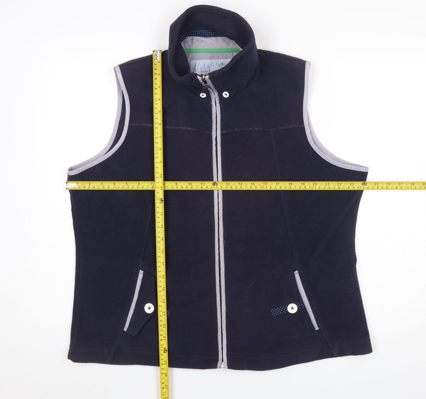 Womens UK Size 14 Tands Blue Bodywarmer
