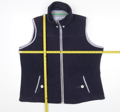Womens UK Size 14 Tands Blue Bodywarmer