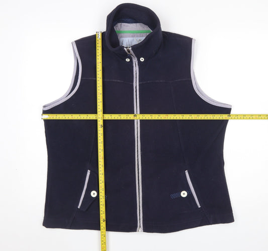 Womens UK Size 14 Tands Blue Bodywarmer