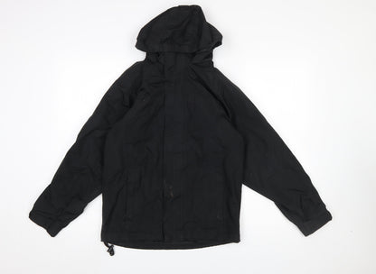 Boys UK Size 11-12 Years Trespass Black Parka Coat