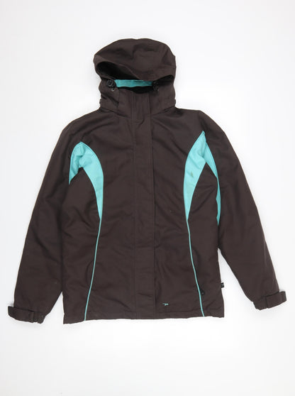 Womens UK Size 8 Parallel Brown Ski Jacket