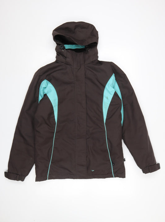 Womens UK Size 8 Parallel Brown Ski Jacket