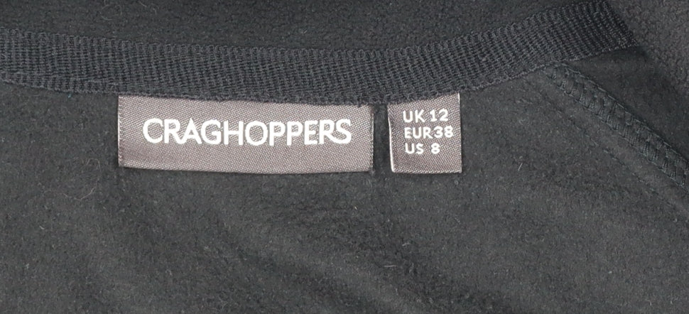 Womens UK Size 12 Craghoppers Black Pullover Sweatshirt