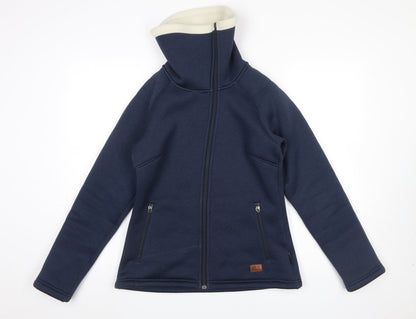 Womens UK Size 10 Jack Wolfskin Blue Soft Shell