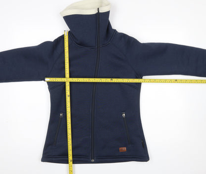 Womens UK Size 10 Jack Wolfskin Blue Soft Shell