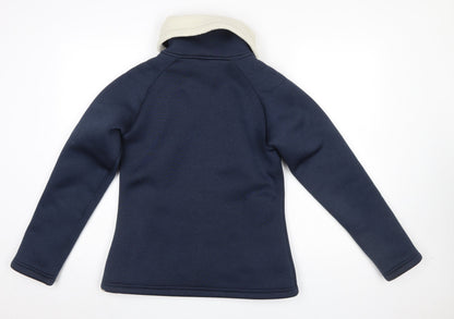 Womens UK Size 10 Jack Wolfskin Blue Soft Shell
