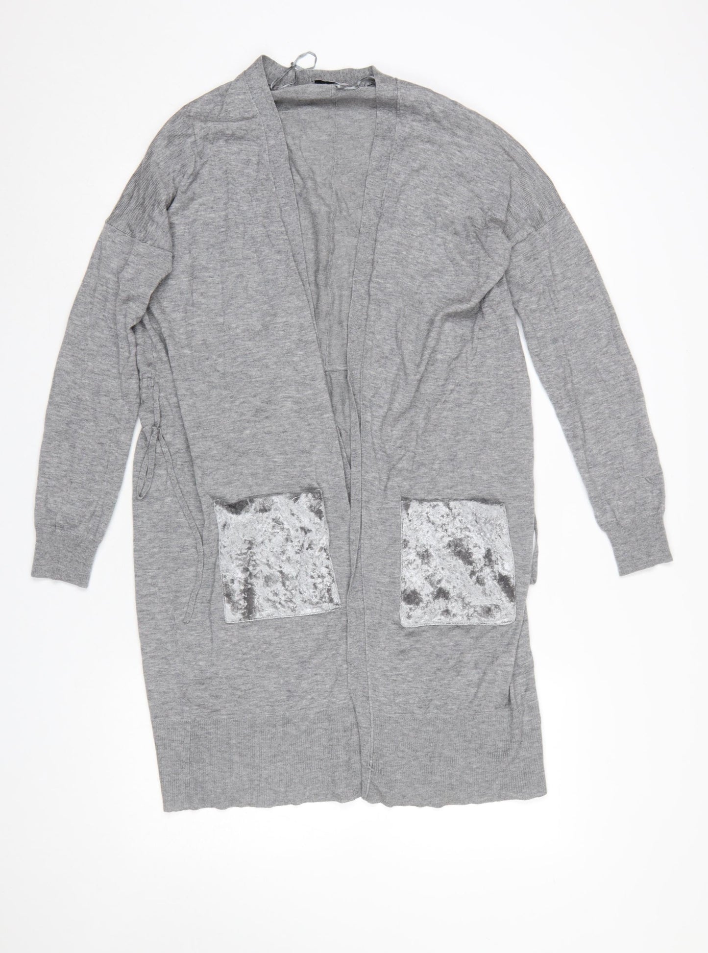 Womens UK Size 12 Marks and Spencer Grey Cardigan Jumper