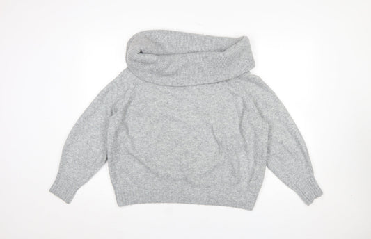 Womens UK Size S H&M Grey Pullover Jumper