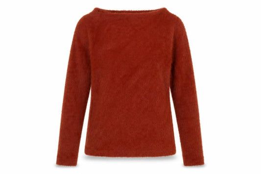 Womens UK Size 12 MNG Brown Pullover Jumper