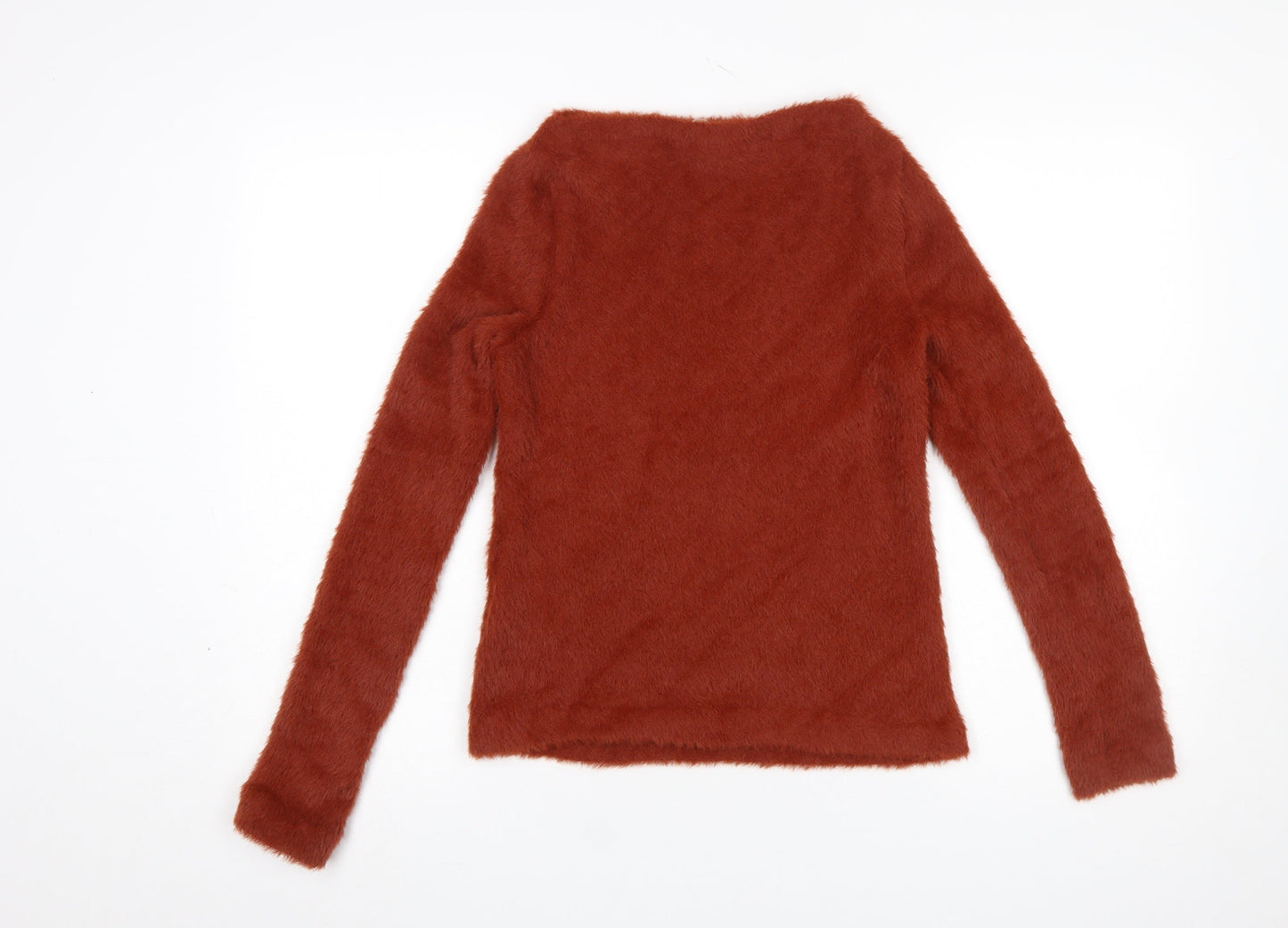 Womens UK Size 12 MNG Brown Pullover Jumper