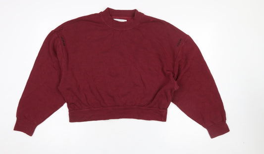 Womens UK Size 2 Kooples X Sport Red Pullover Sweatshirt