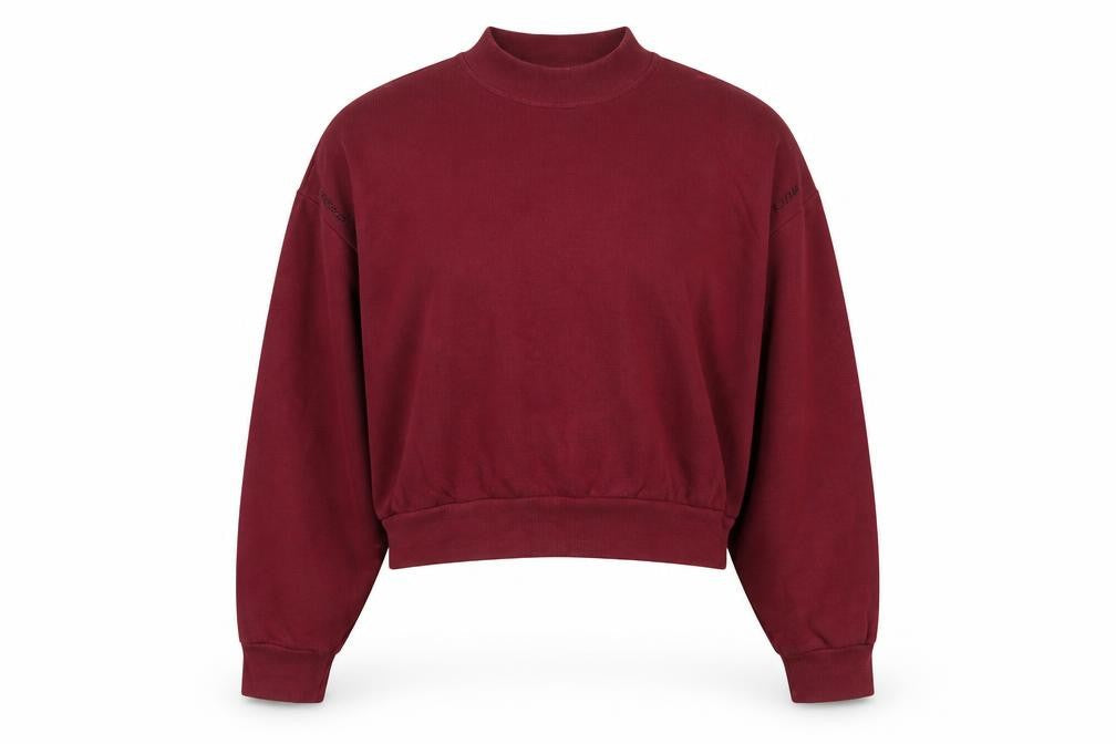 Womens UK Size 2 Kooples X Sport Red Pullover Sweatshirt