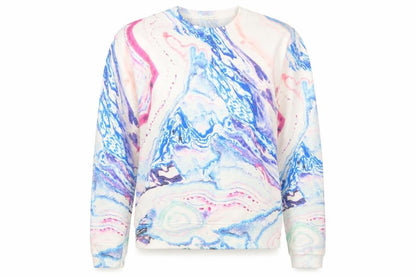 Womens UK Size 12 River Island Multicoloured Pullover Sweatshirt