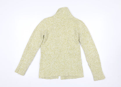 Womens UK Size 8 Wallis Beige Cardigan Jumper