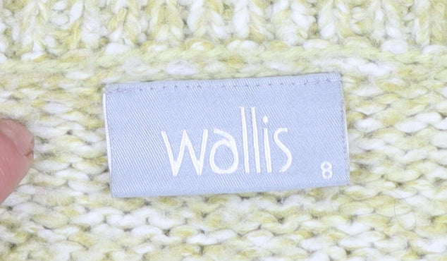Womens UK Size 8 Wallis Beige Cardigan Jumper