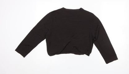 Womens UK Size 16 Phase Eight Black Cardigan Jumper
