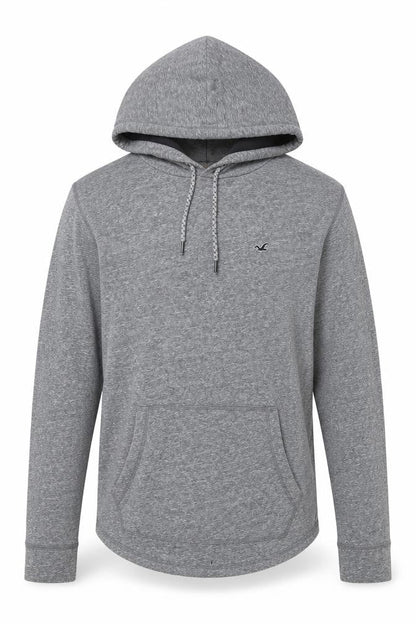 Mens UK Size M Hollister Grey Pullover Hoodie
