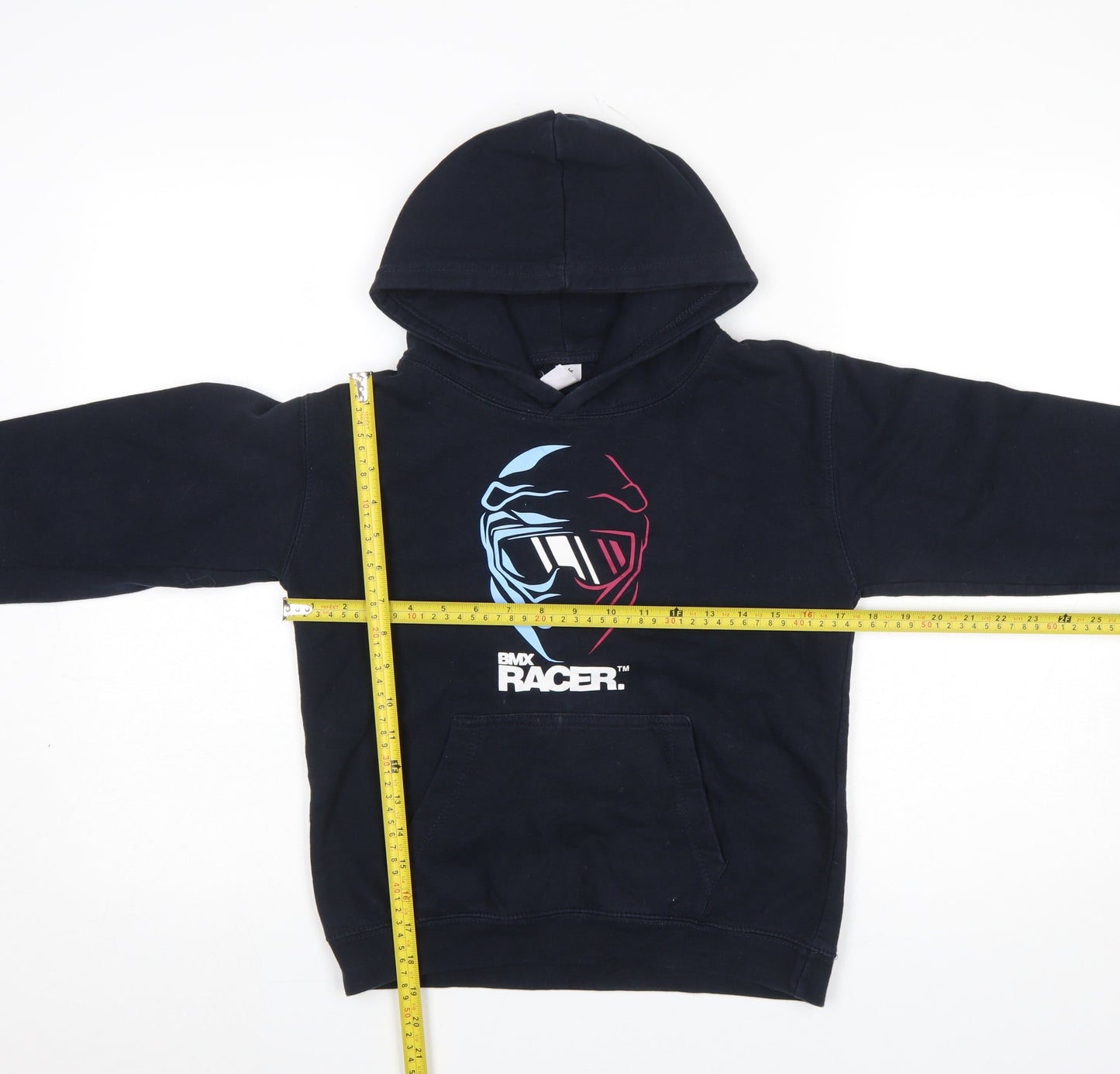 Boys UK Size 9-11 Years Just Hoods Blue Pullover Hoodie