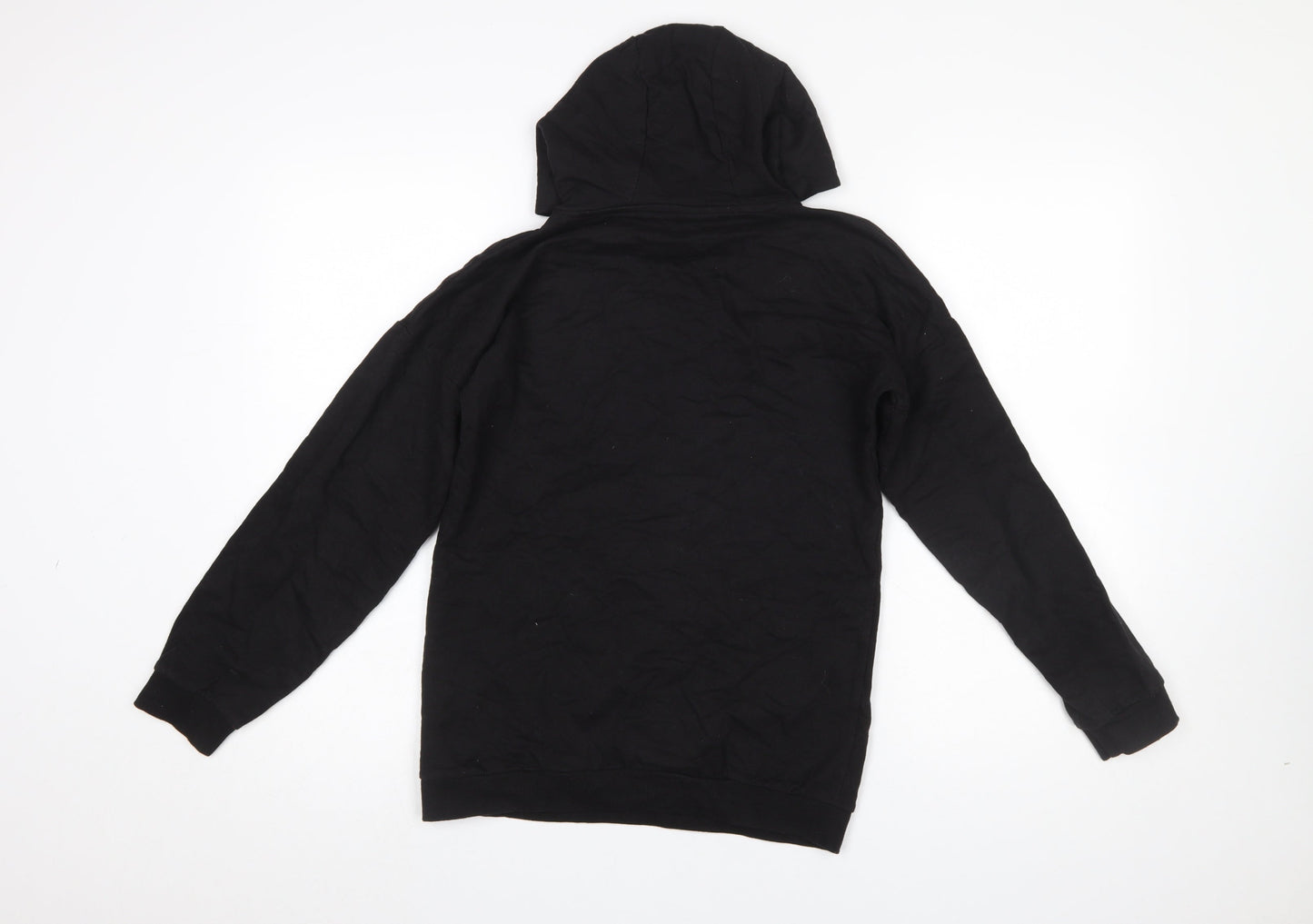 Girls UK Size 11-12 Years Pep & Co Black Pullover Hoodie