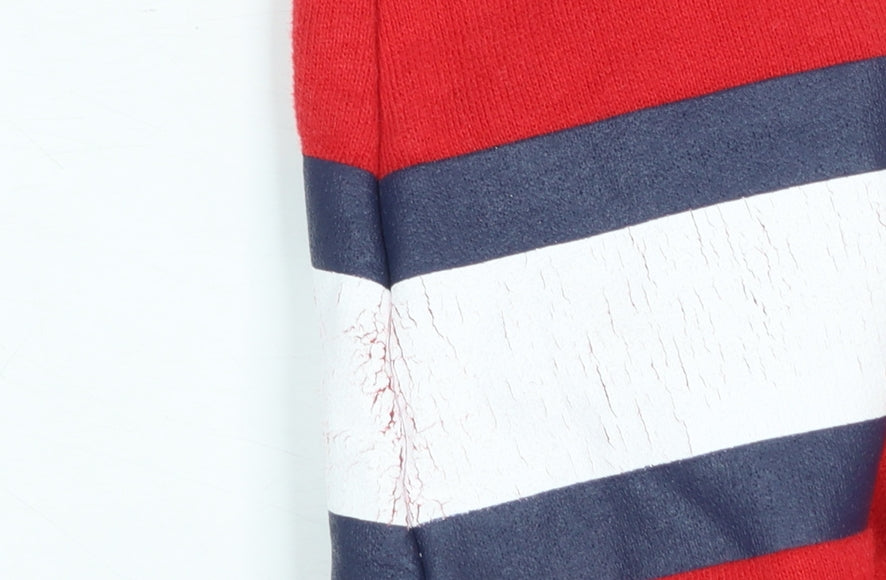 Womens UK Size S Superdry Red Pullover Hoodie