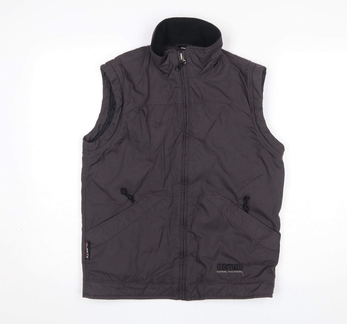 Mens UK Size S Animal Grey Bodywarmer