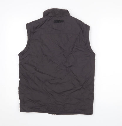 Mens UK Size S Animal Grey Bodywarmer