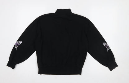 Girls UK Size 9-10 Years Destination Black Pullover Casual