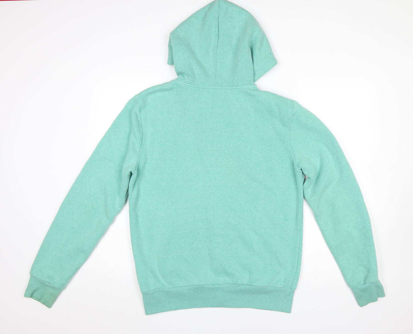 Mens UK Size M H&M Green Full Zip Hoodie
