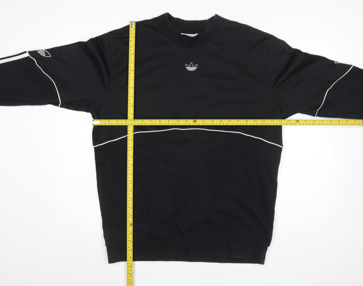 Mens UK Size L adidas Black Pullover Sweatshirt