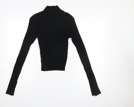 Womens UK Size 12 Threadbare Black Pullover Jumper