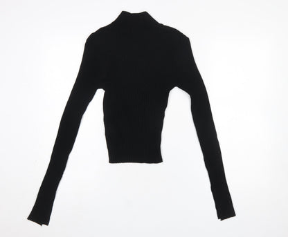 Womens UK Size 12 Threadbare Black Pullover Jumper