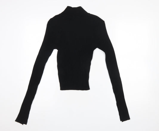Womens UK Size 12 Threadbare Black Pullover Jumper