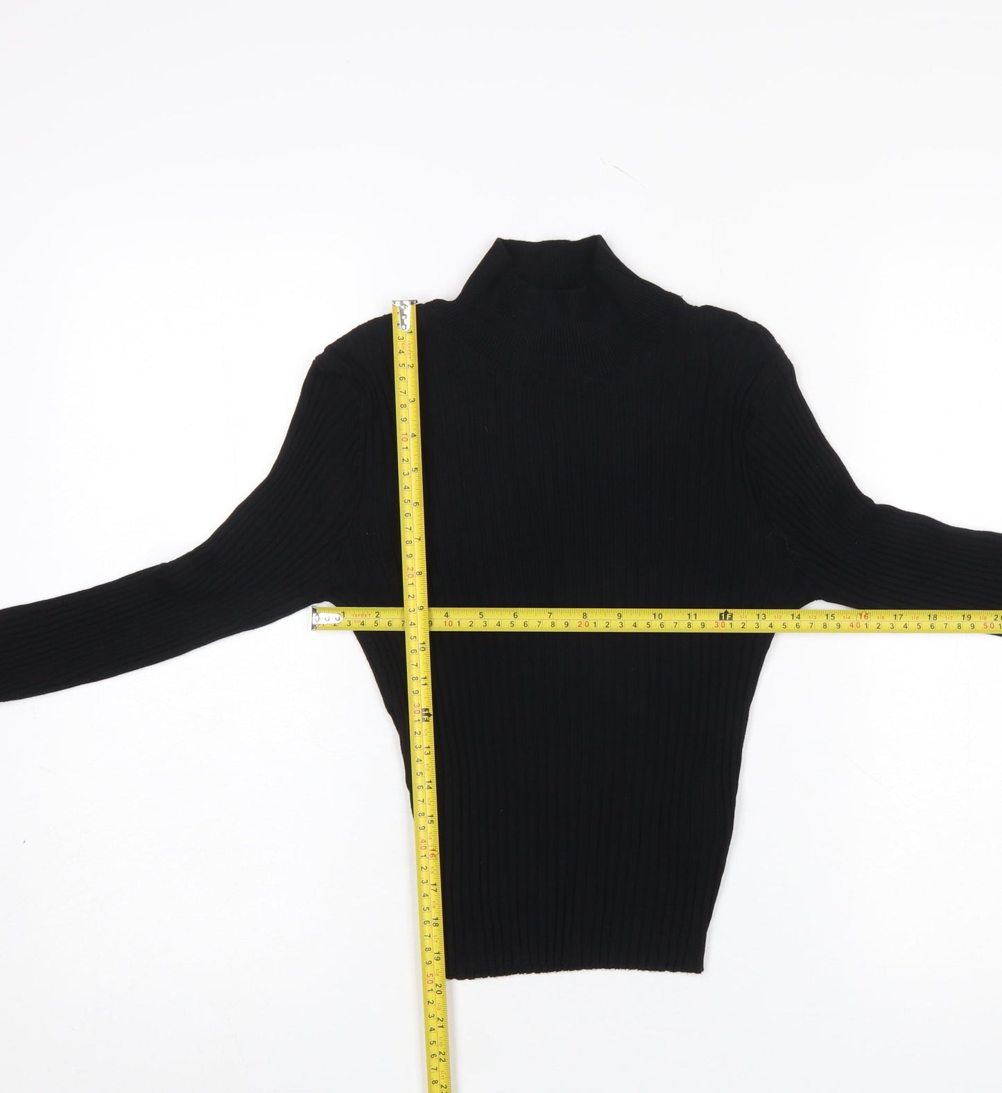Womens UK Size 12 Threadbare Black Pullover Jumper