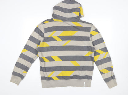 Mens UK Size M FLY53 Grey Pullover Hoodie