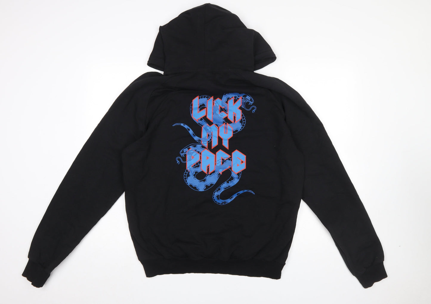 Mens UK Size L Bolongaro Trevor Black Pullover Hoodie