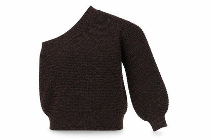Womens UK Size S Mango Brown Pullover Jumper