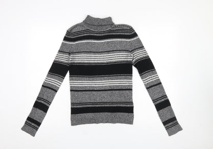 Womens UK Size 12 Red Herring Grey Pullover Jumper