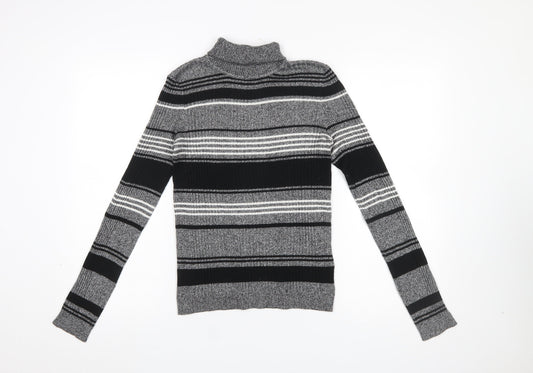 Womens UK Size 12 Red Herring Grey Pullover Jumper