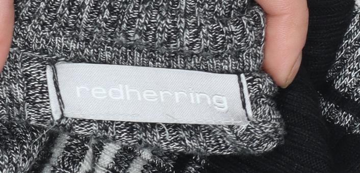 Womens UK Size 12 Red Herring Grey Pullover Jumper