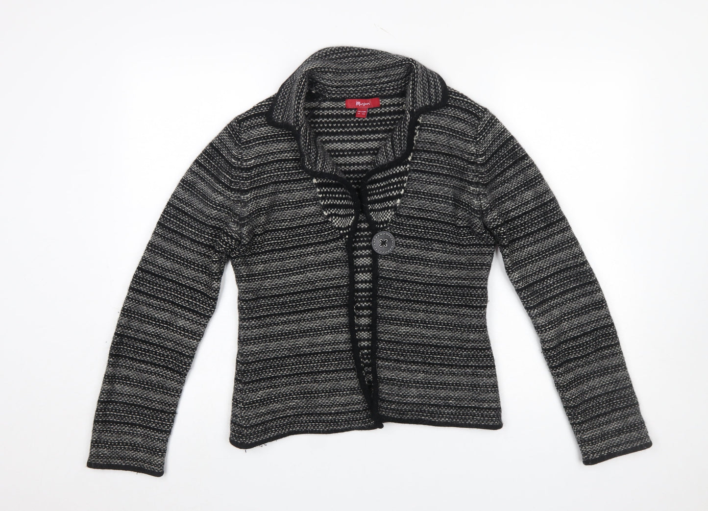 Womens UK Size 12 Monsoon Black Cardigan Jumper