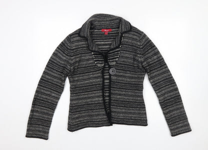 Womens UK Size 12 Monsoon Black Cardigan Jumper