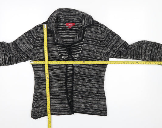 Womens UK Size 12 Monsoon Black Cardigan Jumper