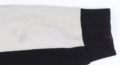 Mens UK Size M PUMA Black Pullover Hoodie