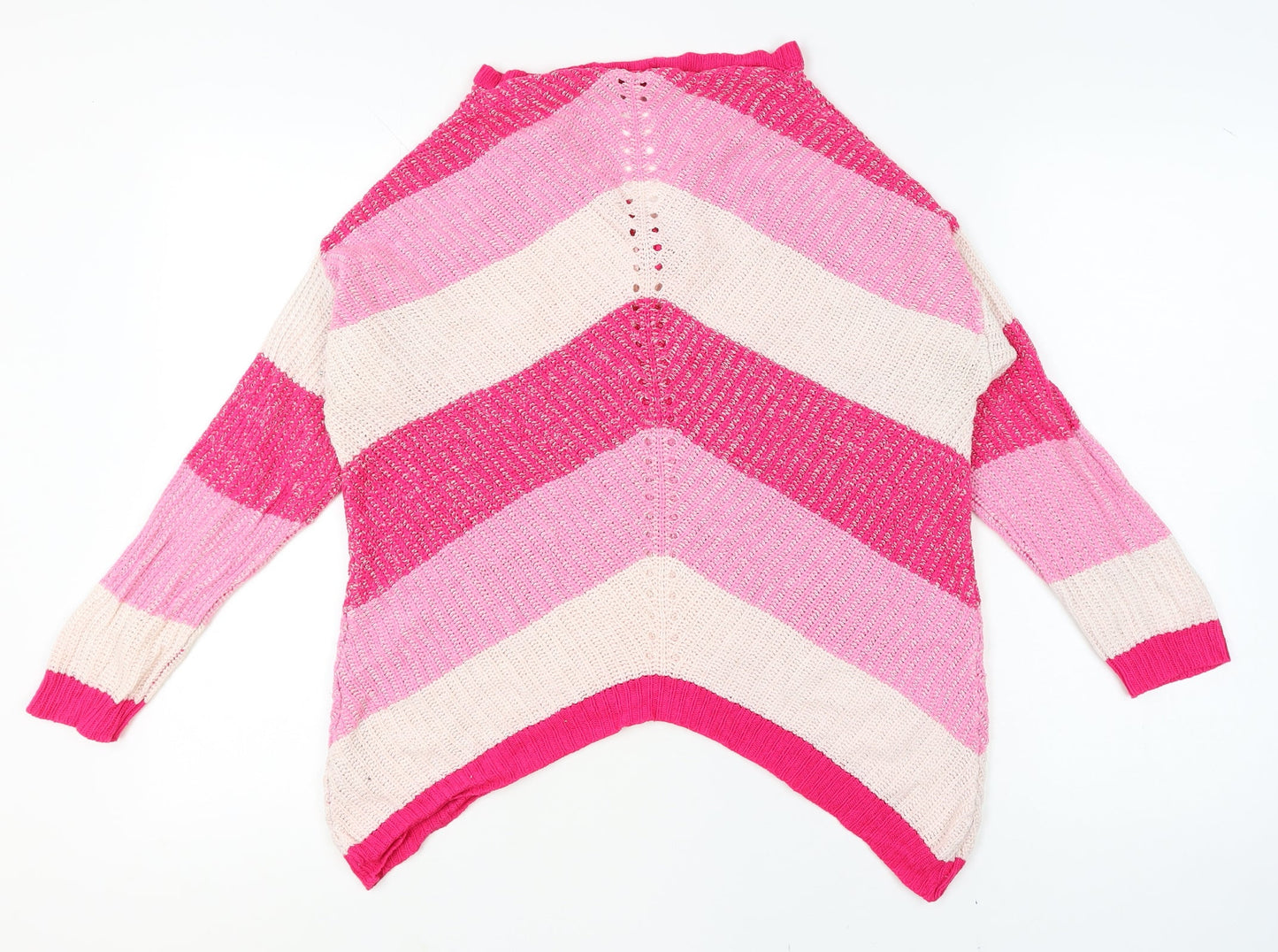Womens UK Size 12 Simply Be Pink Tunic Blouse