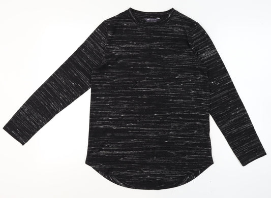 Womens UK Size 10 Marks and Spencer Black Basic T-Shirt