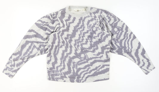 Womens UK Size XS Ted Baker Grey Pullover Jumper