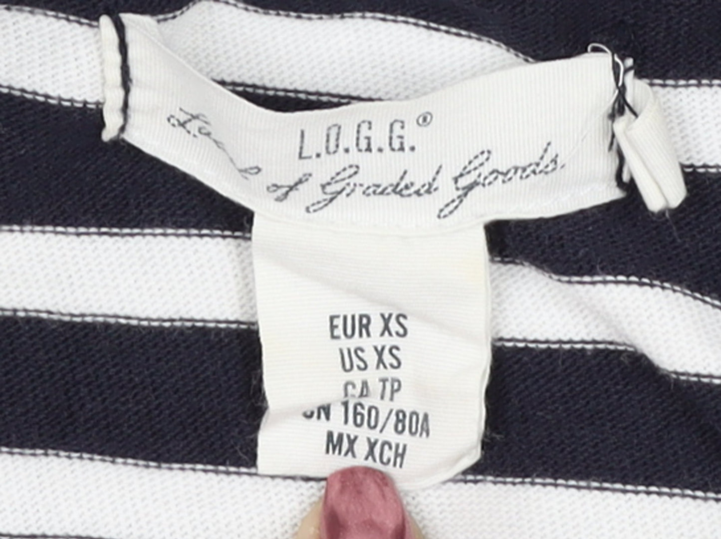Womens UK Size XS L.O.G.G. T-Shirt Dress