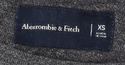 Mens UK Size XS Abercrombie & Fitch Grey  T-Shirt